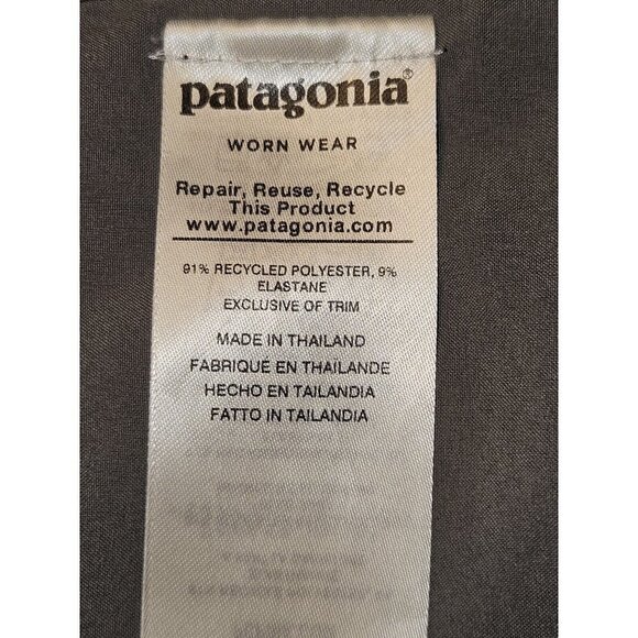 Patagonia Wavefarer Swim Surf Board Shorts Men’s 38 Gray Striped 9” Inseam - Picture 6 of 7